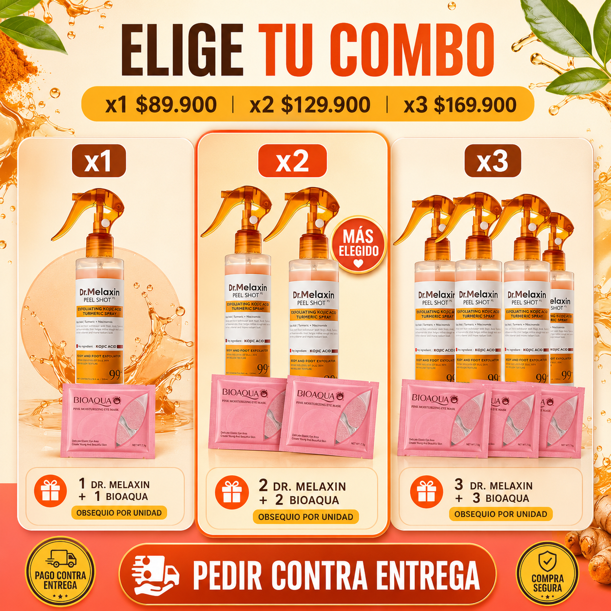 Pack DR MELAXIN con obsequio de ojeras