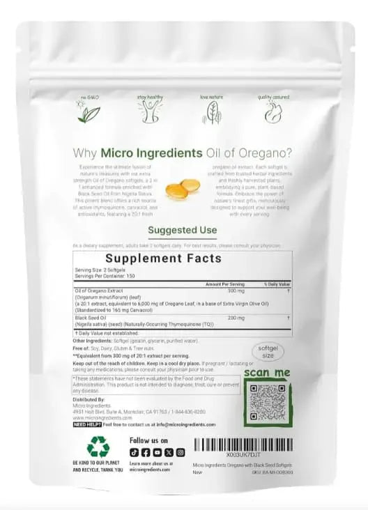 Oil of Oregano – MicroIngredients